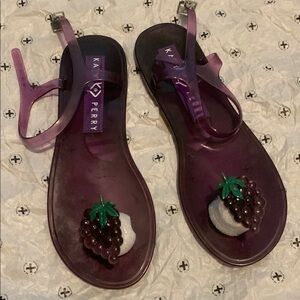Kate Perry Grape Jelly Sandals